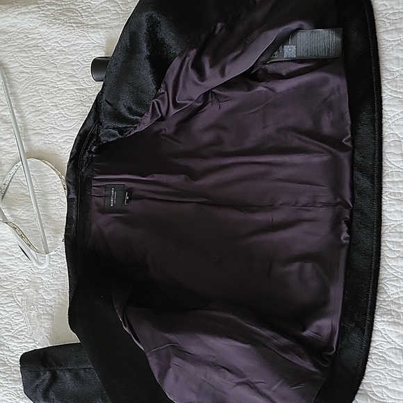 Marciano Women's Amara Biker Faux Pony Black Jacket- Size M- New! - Picture 6 of 11